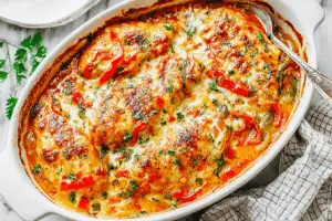 Fajita Chicken Breasts Casserole