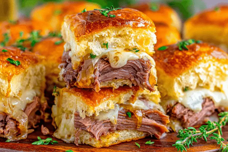 French Dip Sliders Recipe