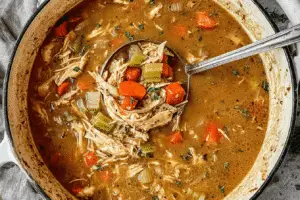 French Onion Chicken Soup