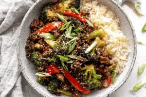 Ground Beef And Broccoli