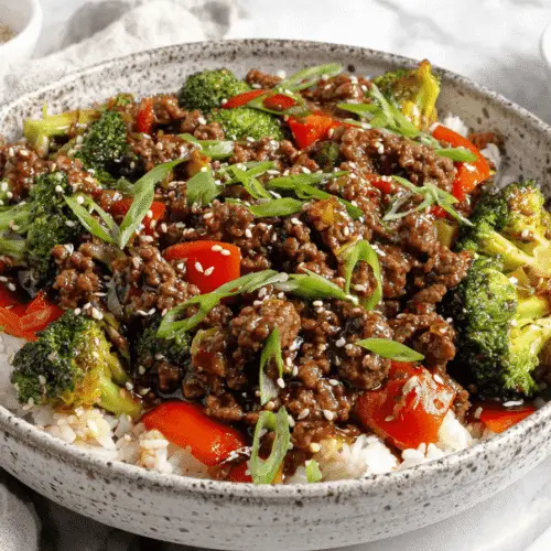 Ground Beef And Broccoli Recipe