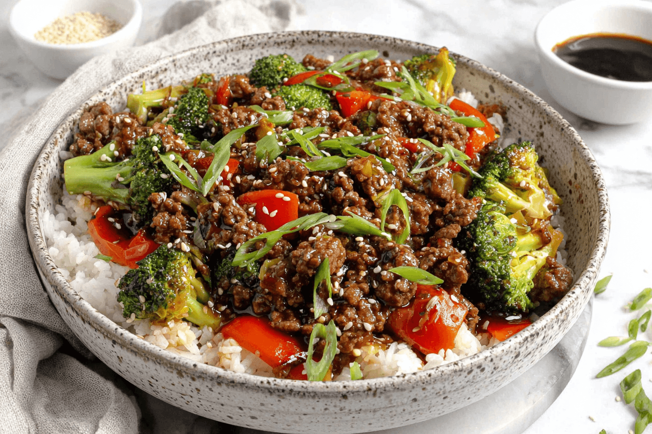 Ground Beef And Broccoli Recipe