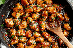 Honey Garlic Chicken Bites