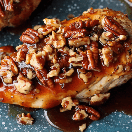 Honey Garlic Pecan Chicken Recipe