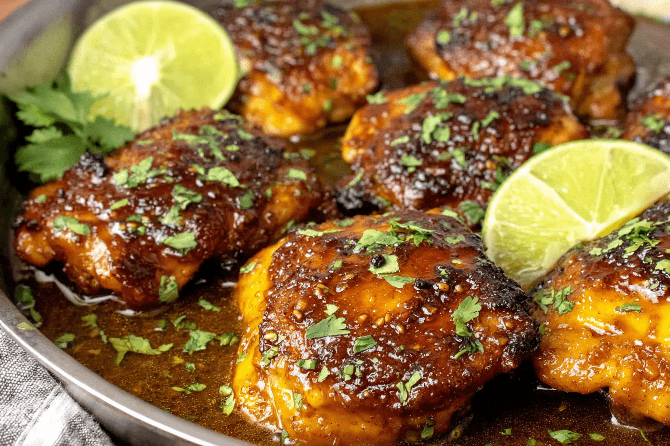 Honey Lime Chicken Thighs Recipe