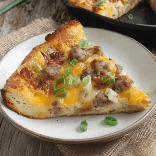 Keto Breakfast Pizza Recipe