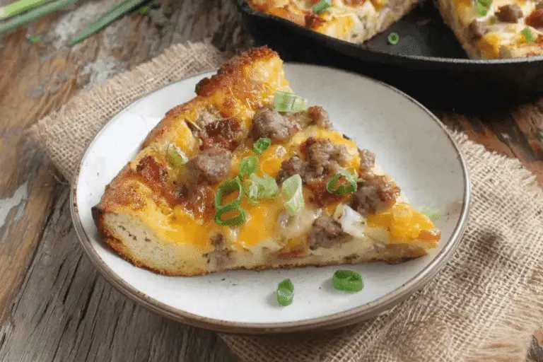 Keto Breakfast Pizza Recipe
