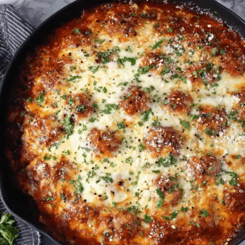 Keto Italian Sausage Bake Recipe