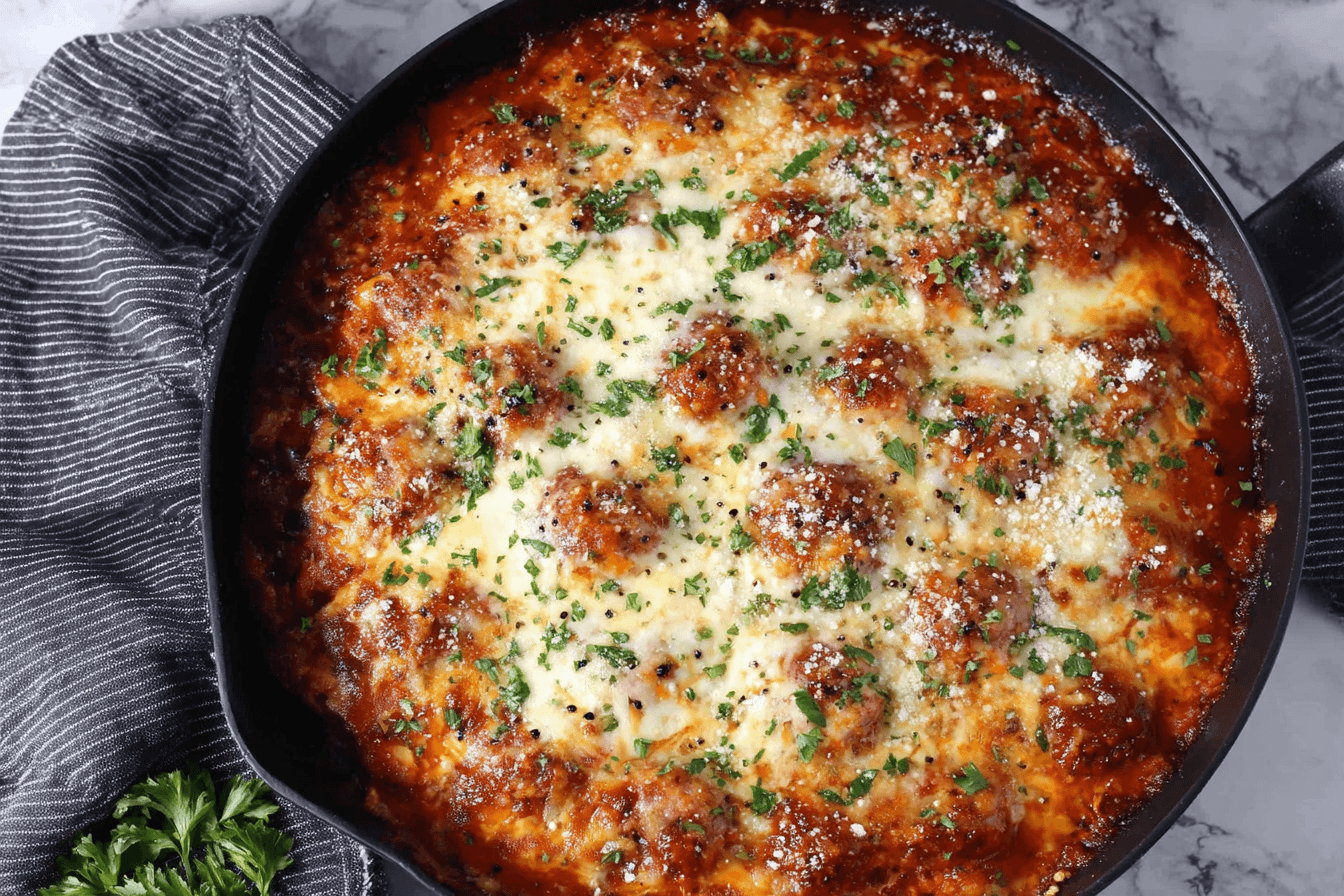 Keto Italian Sausage Bake Recipe