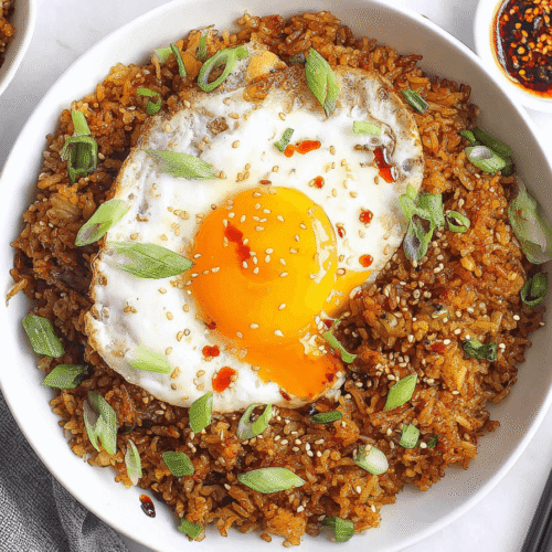 Kimchi Fried Rice With Brown Rice Recipe