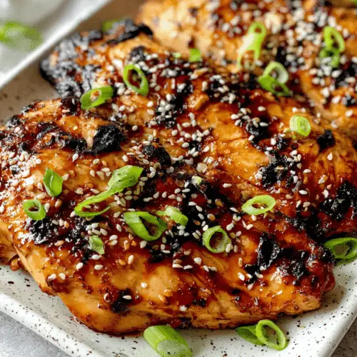 Korean Chicken Breasts Recipe
