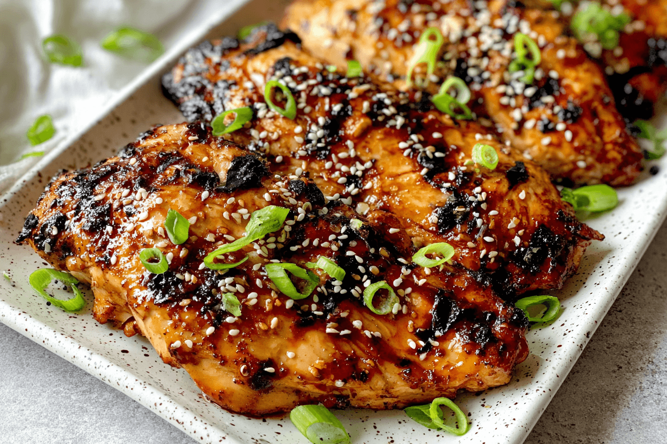 Korean Chicken Breasts Recipe