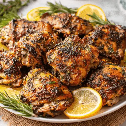 Lemon & Garlic Greek Marinated Chicken Recipe