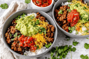 Loaded Mexican Taco Bowl