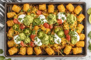 Loaded Tater Tot Nachos
