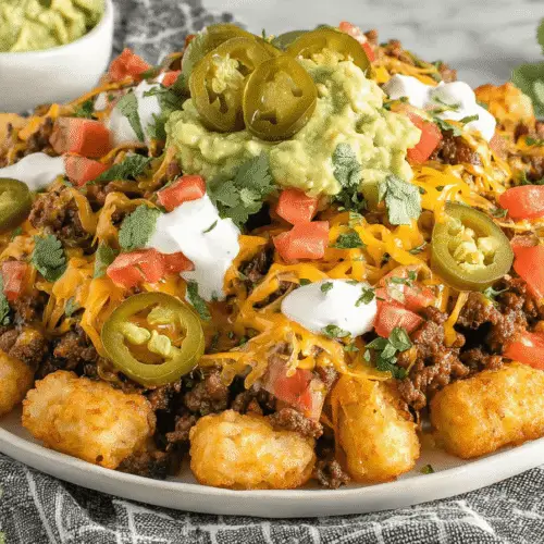 Loaded Tater Tot Nachos Recipe