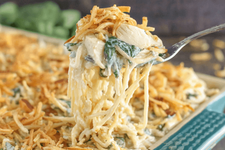 Monterey Chicken Spaghetti Casserole Recipe