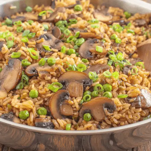Mushroom Teriyaki Rice Bowl Recipe