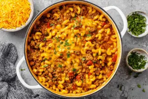 One Pot Chili Mac