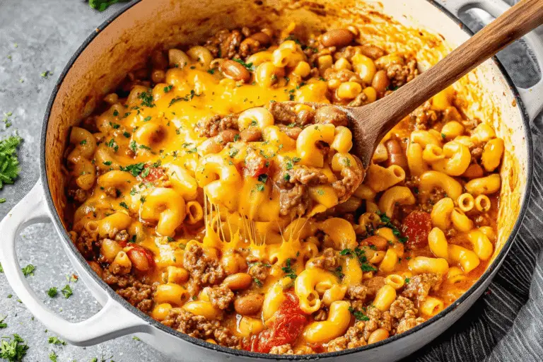 One Pot Chili Mac Recipe