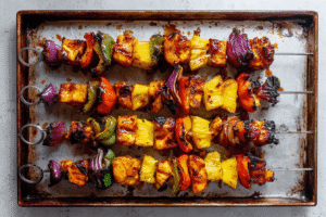 Pineapple Chicken Kabobs
