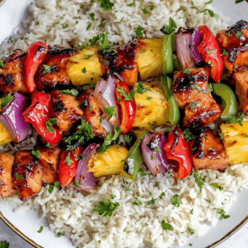 Pineapple Chicken Kabobs Recipe