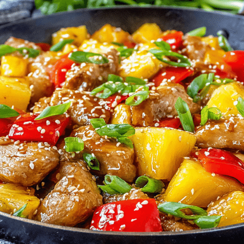 Pineapple Chicken Stir-Fry Recipe