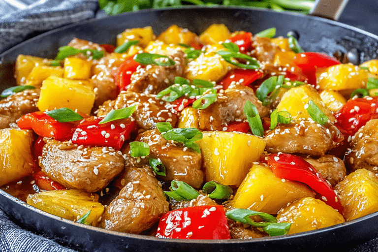 Pineapple Chicken Stir-Fry Recipe