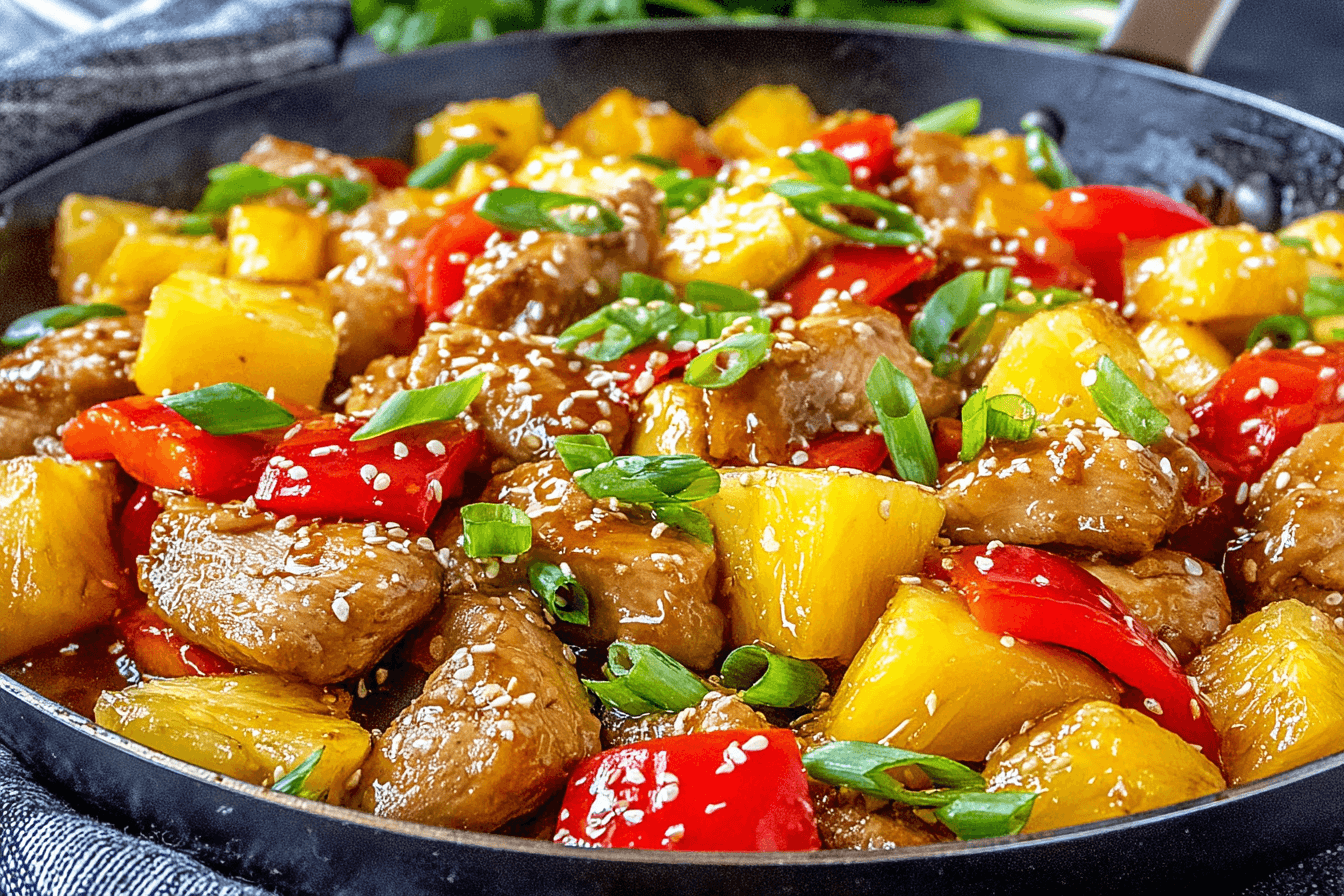 Pineapple Chicken Stir-Fry Recipe