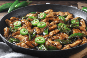 Quick And Easy Asian Jalapeño Chicken