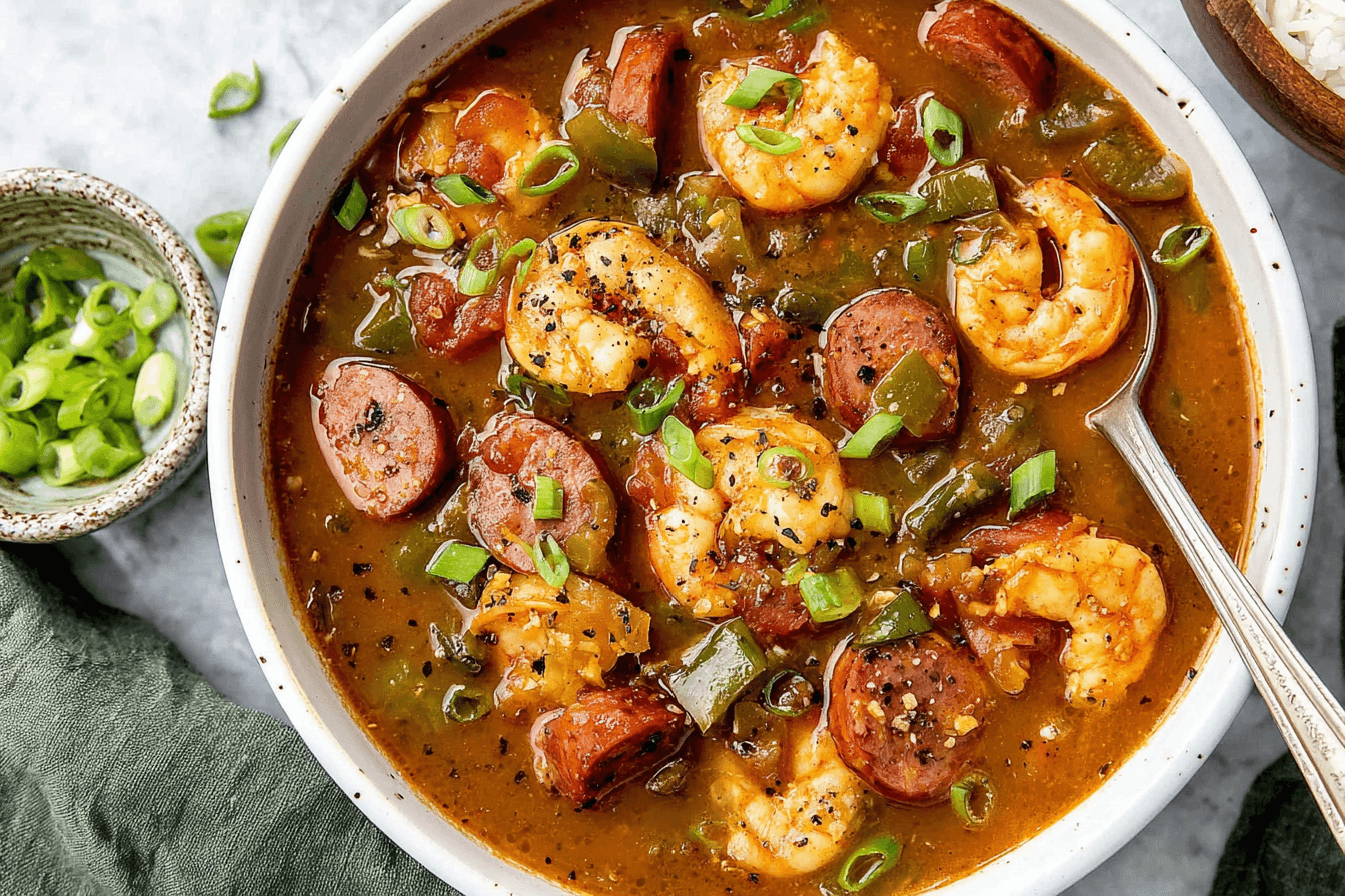 Shrimp And Sausage Gumbo Recipe