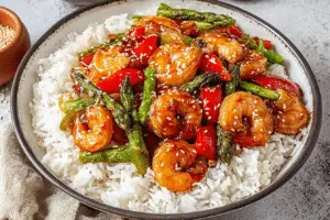 Shrimp and Vegetable Stir-Fry