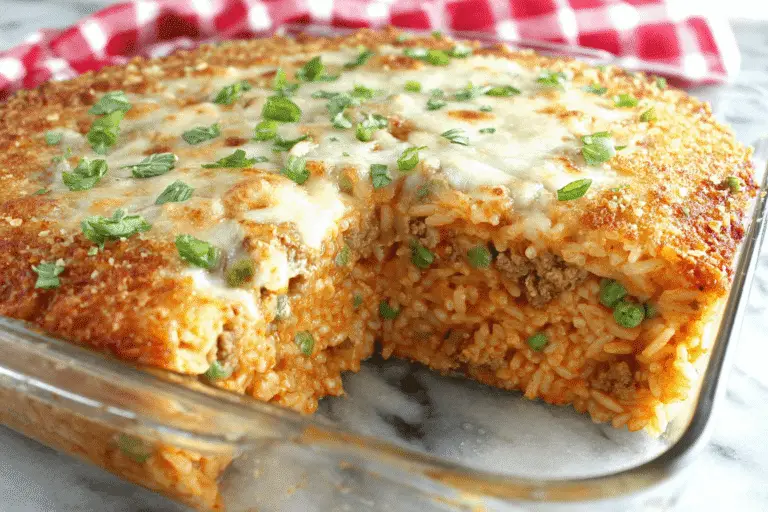 Sicilian Rice Casserole Recipe
