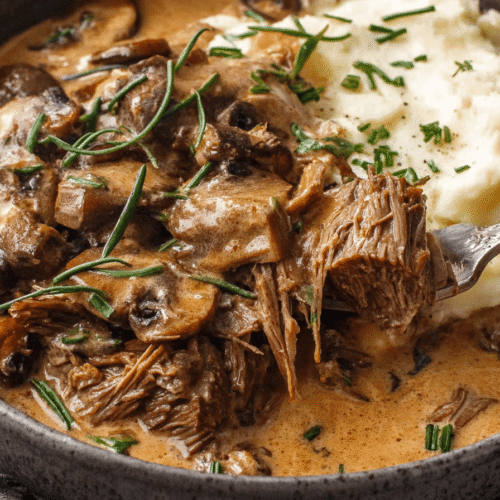 Slow Cooker Beef Stroganoff Recipe