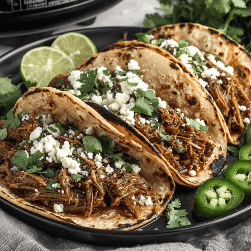 Slow Cooker Brisket Tacos Recipe