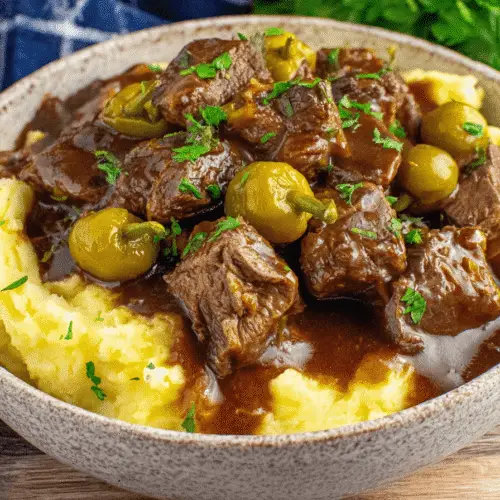 Slow Cooker Mississippi Steak Bites Recipe