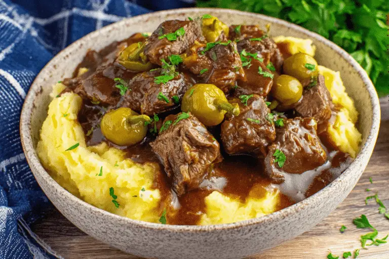 Slow Cooker Mississippi Steak Bites Recipe