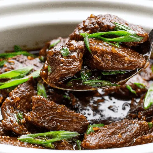 Slow Cooker Mongolian Beef Recipe