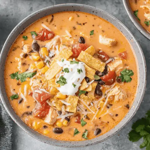 Southwest Chicken Soup Recipe