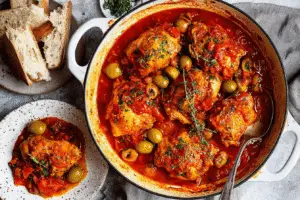 Spanish Chicken In Bravas Sauce