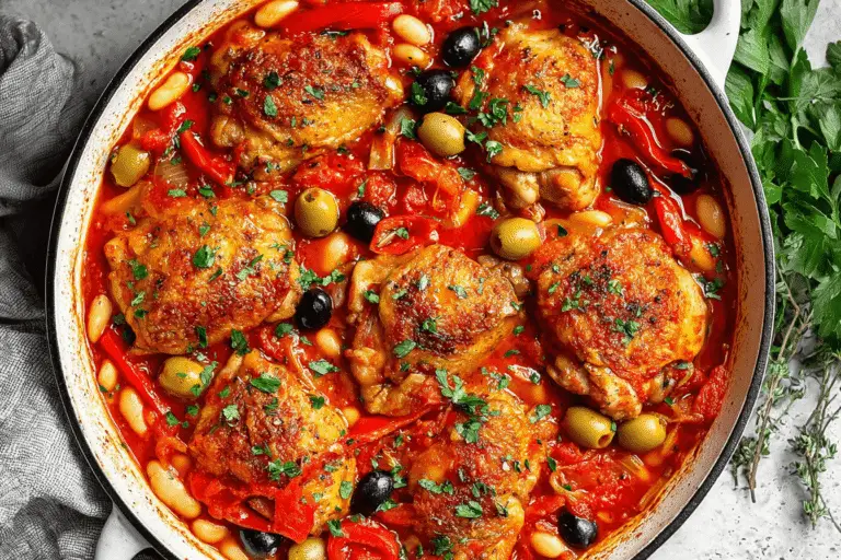 Spanish Chicken In Bravas Sauce Recipe