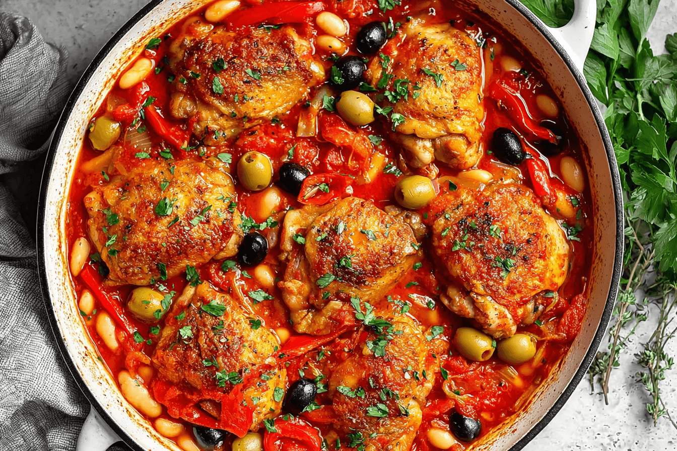 Spanish Chicken In Bravas Sauce Recipe