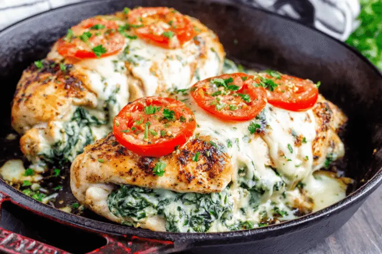 Spinach-Stuffed Chicken Breasts Recipe