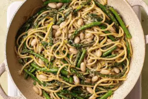 Spring Asparagus & Lemon Pasta