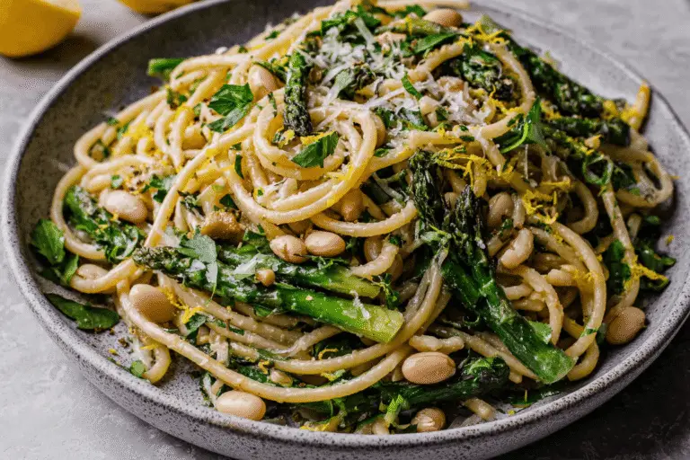 Spring Asparagus & Lemon Pasta Recipe