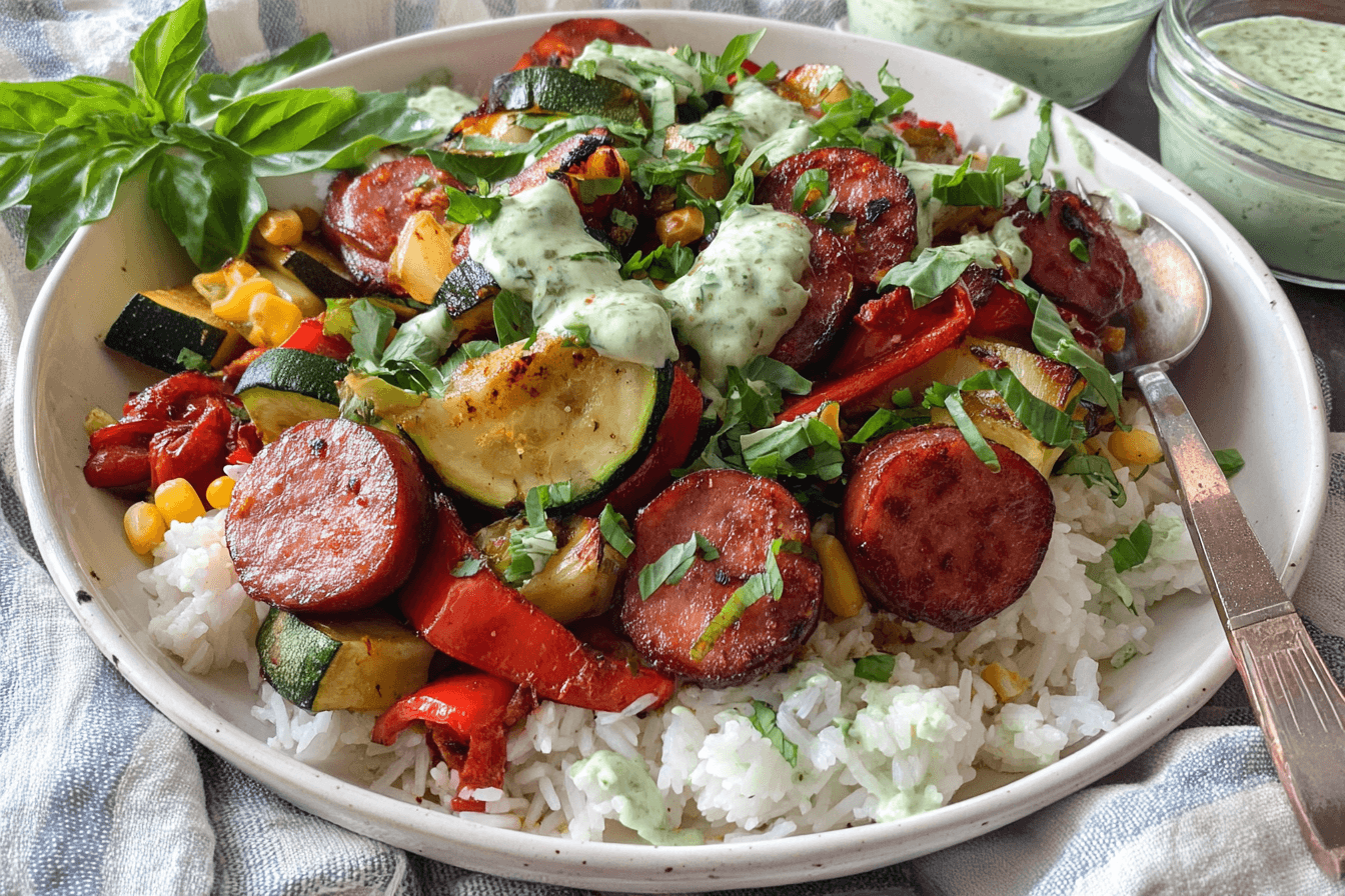 Summer Sausage Skillet Recipe