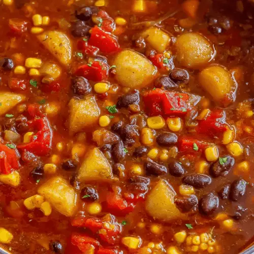 Tamale Soup With Black Beans Recipe