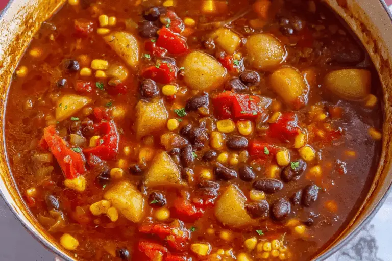 Tamale Soup With Black Beans Recipe