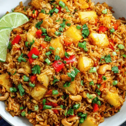 Thai Pineapple Fried Rice Recipe