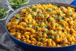 Beefy Mac And Cheese